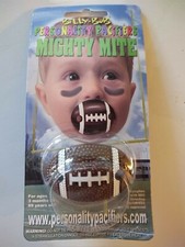 Billy-Bob Personality Pacifiers Mighty Mite Set of 2 Baby Pacifiers