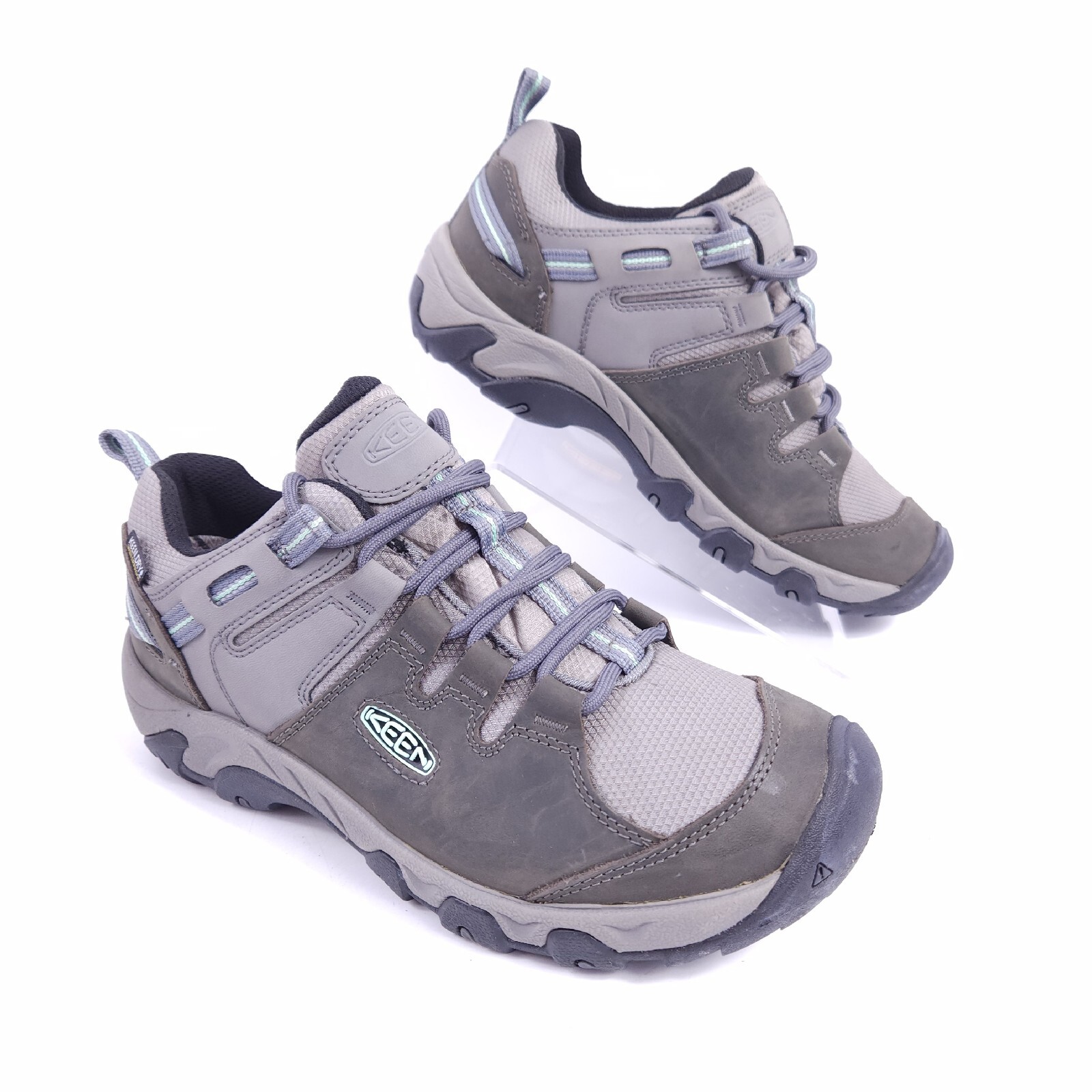ECCELLENTE KEEN 1026015 Scarpa da trekking impermeabile bassa altezza donna Steens taglia 9