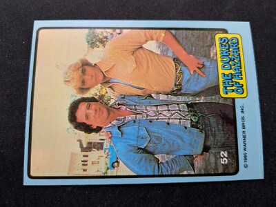 1980 Donruss The Dukes of Hazzard Card # 52 Luke, Beau (EX)