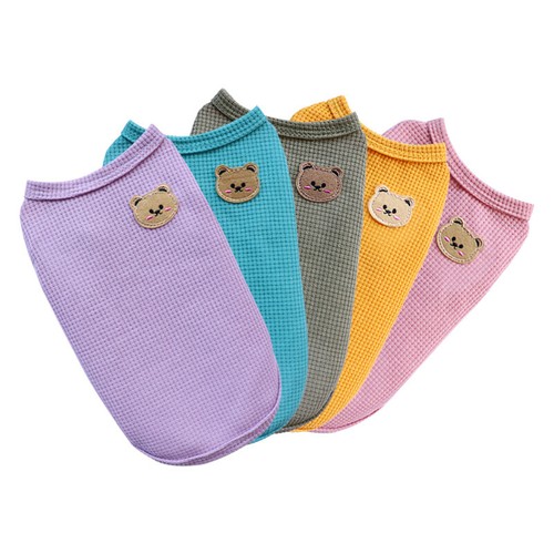 Cute PetDog Cat Clothes Summer Puppy T Shirt Clothing Small Dogs Chihuahua Vest_ - Picture 10 of 16