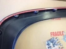 РАСШИРИТЕЛИ КРЫЛЬЕВ ЗАКЛЕПКИ КАРМАН СТИЛЬ 2010-2018 DODGE RAM 2500 3500 МАТОВЫЙ ЧЕРНЫЙ - Изображение 2 из 3