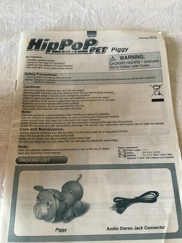 Hip Hop Pet Speaker - Zdjęcie 6 z 6