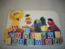 Vintage 1992 Sesame Street  Double-Sided Placemat  17 1/2" x 12"