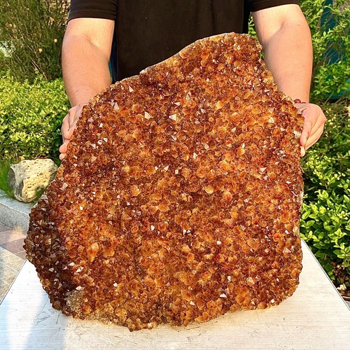 60.2LB Yellow Crystal Large Natural Yellow Crystal Cave Restoration Decoration - 第 8/13 張圖片