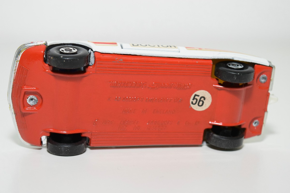 MATCHBOX K-62 K62 K 62 CITROEN CX DOCTOR EMERGENCY CAR AMBULANCE