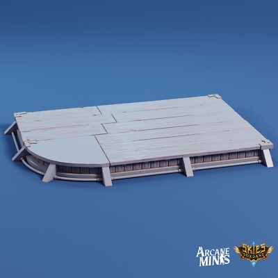 Cloudtop Tavern Stage | Dungeons & Dragons Arcane Minis D&D Scatter Terrain