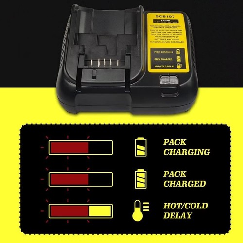 DCB609 Replacement for Dewalt 60 Volt 20V/60V Battery 9Ah DCB606 DCB612 /Charger - Picture 18 of 25