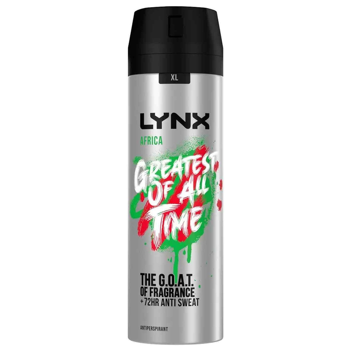 Lynx Africa Anti Perspirant XL Aerosol Deodorant Body Spray Scent