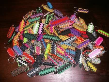 Paracord / Survival King Cobra Key Chain Lot of 5