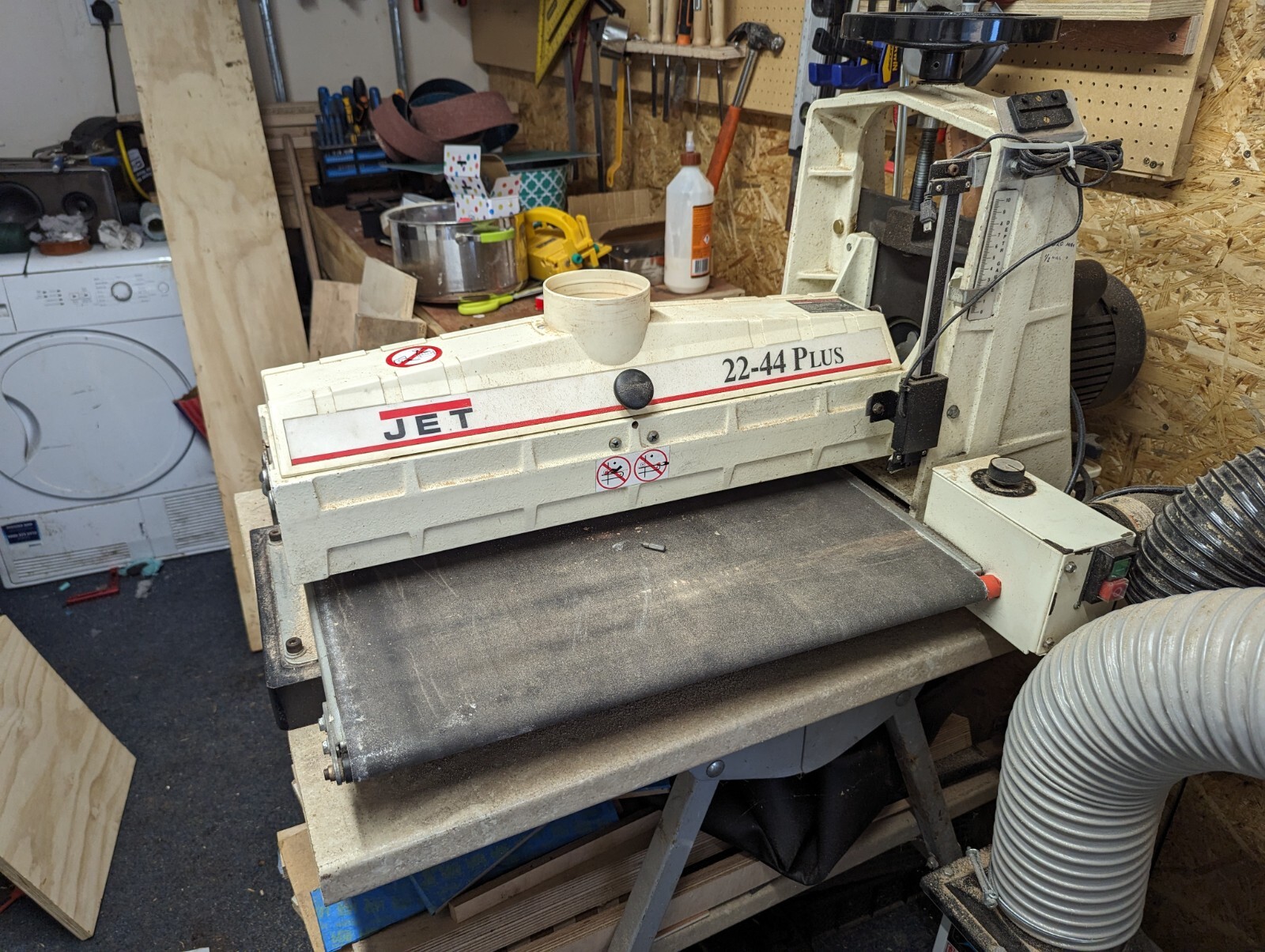 Jet 22 44 Plus Drum Sander 240v Axminster eBay