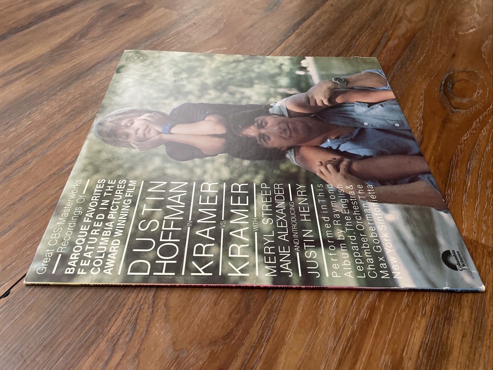 Kramer vs. Kramer Soundtrack 1980 CBS M 35873 Jacket NM- Vinyl NM