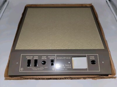 Vintage Compco Custom Table Projector Audio Table Model 871