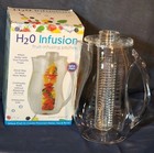 Fruit Infusion Water Pitcher Infused Natural Flavor Healthy Beverage NIB
