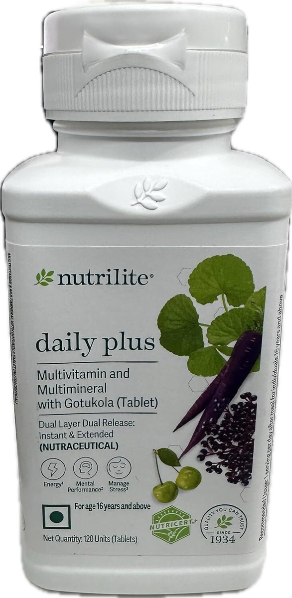 NUTRILITE Daily Plus Multivitamin& Multimineral With Gotukola