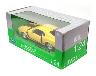 Welly NEX 1/24 Scale 22088W - 1970 Ford Mustang Boss 302