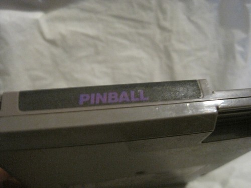 Pinball-Nintendo NES 1985~Game Only~LBDLJ - Picture 3 of 3