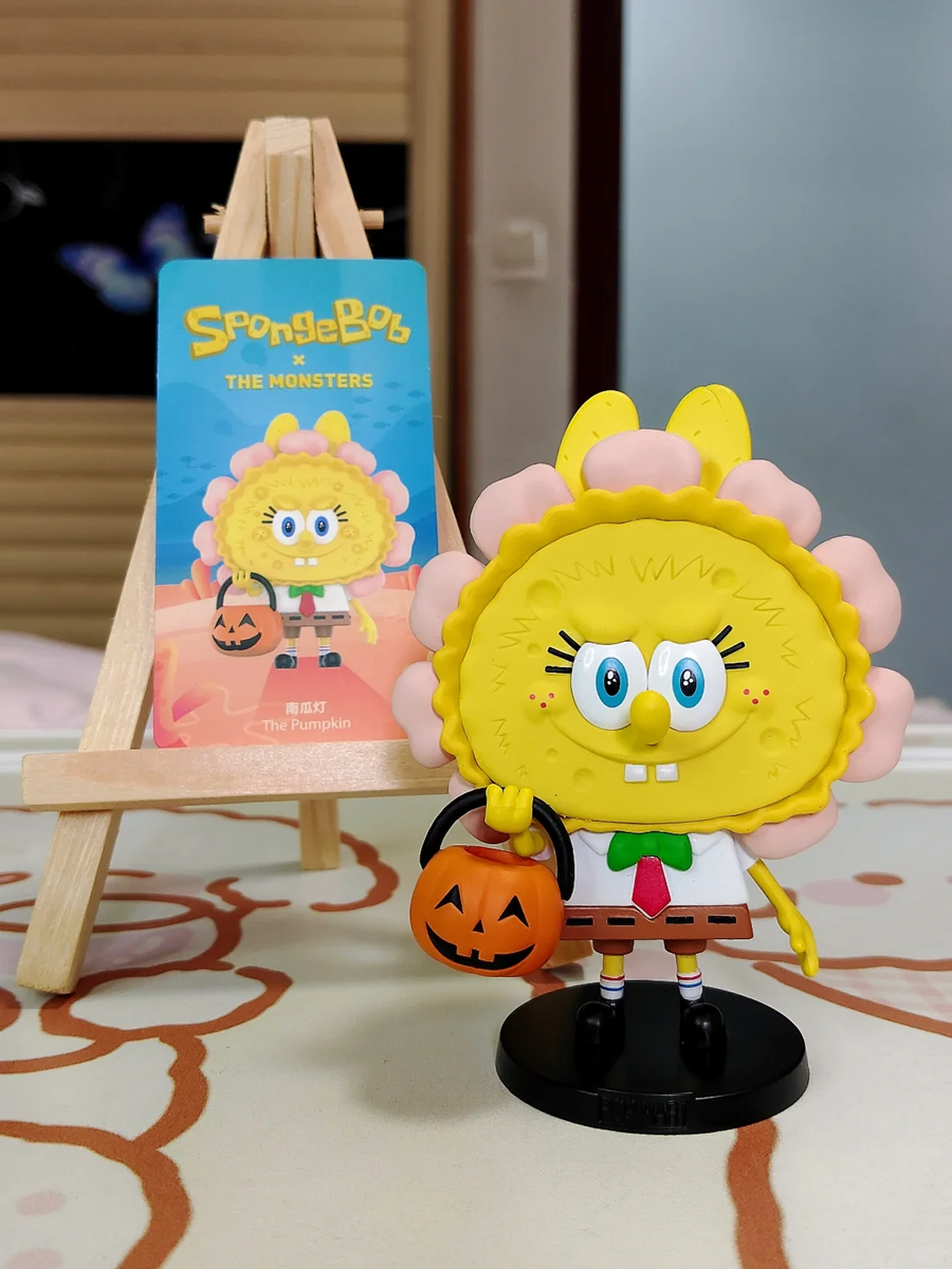 Pop Mart Labubu The Monsters SpongeBob SquarePants Series Figure