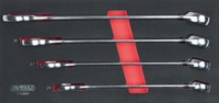 KS Tools SCS RingmaulschlüSsel-Satz, 4-Tlg. In 1/3 Systemeinlage
