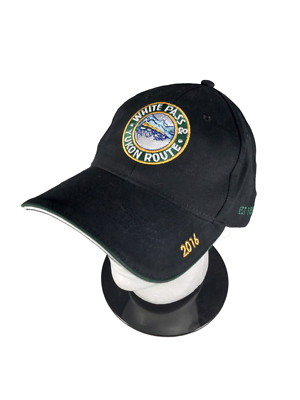 White Pass & Yukon Route 2016 Est. 1898 Hat Cap Strapback One Size Black
