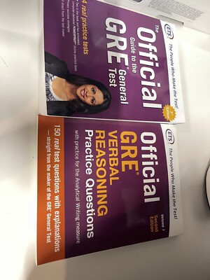 Official GRE 3rd Ed General Test W 2nd Verbal Reasoning