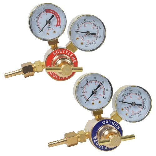 Oxygen Regulator & Acetylene Gas Regulator Victor Welding Cutting Torch Gauge US - Picture 10 of 14