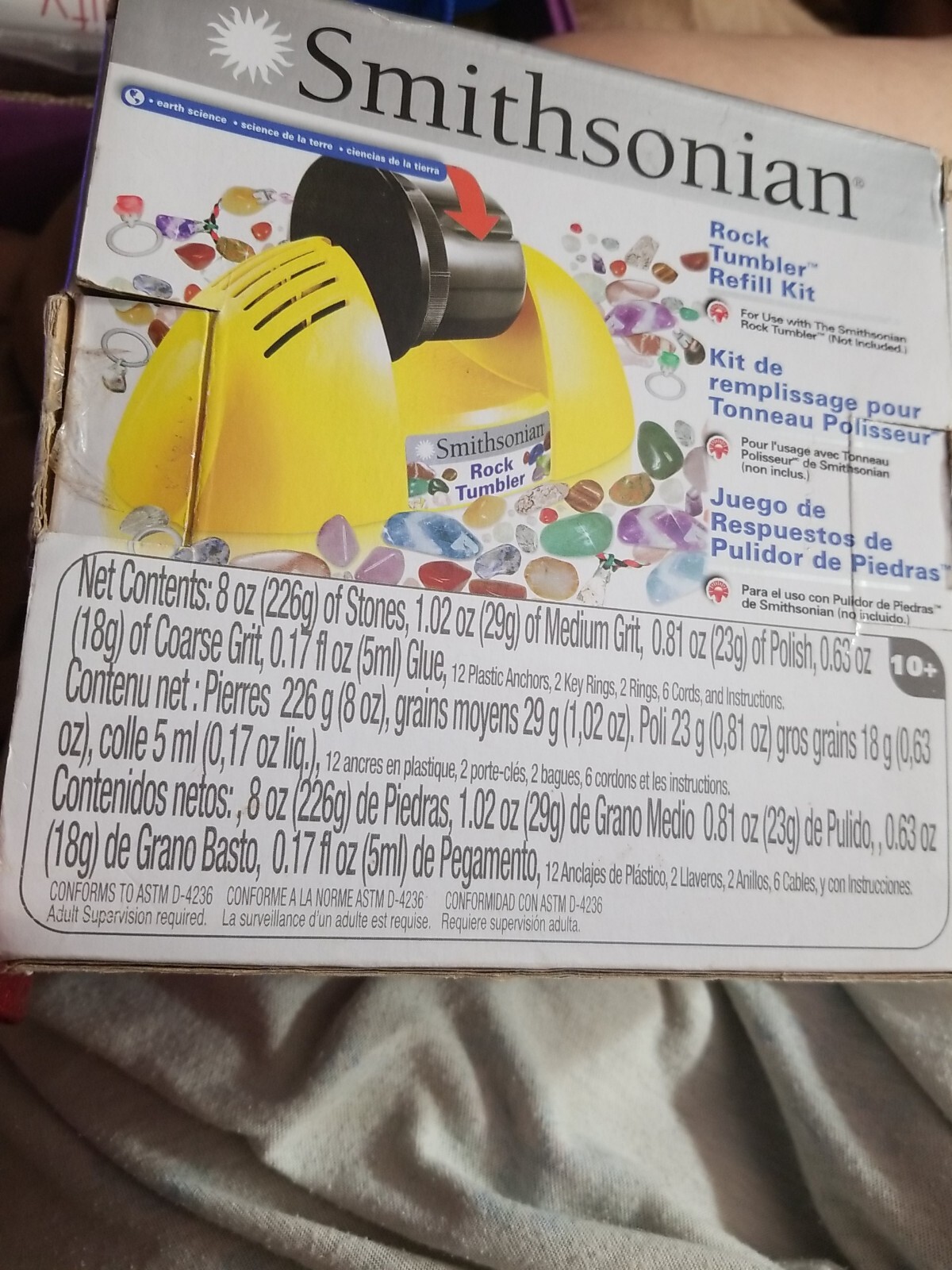 New Smithsonian Rock Tumbler Refill kit. NSI International. eBay