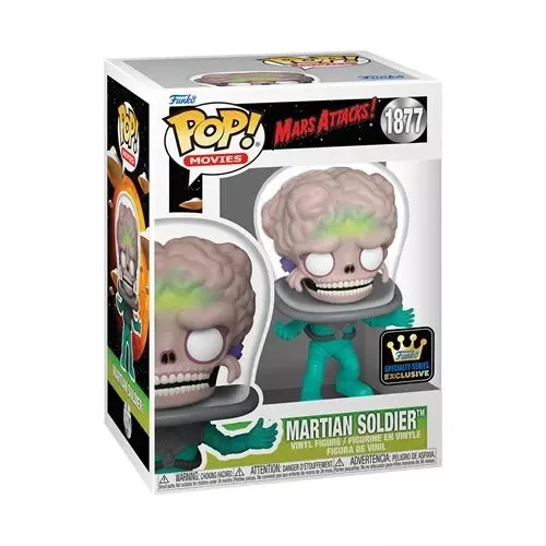 Funko Pop! Martian Soldier #1877 - Mars Attacks - NEW - Funko Speciality