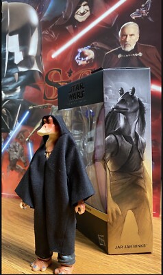Star Wars 2021 Black Series Deluxe JAR JAR BINKS Phantom Menace W