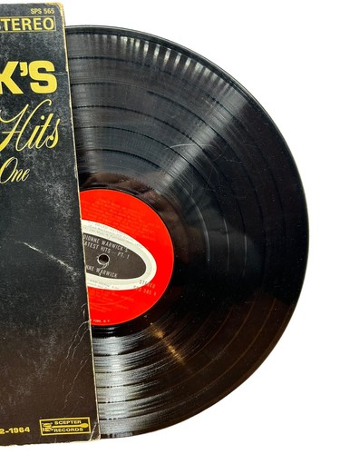 Dionne Warwick's Golden Hits Part One Vintage Vinyl Record LP NM SPS 565 - Picture 3 of 6
