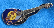 ORLANDO BRIAN JONES *ROLLING STONES* BLUE TEAR DROP GUITAR Hard Rock Cafe PIN