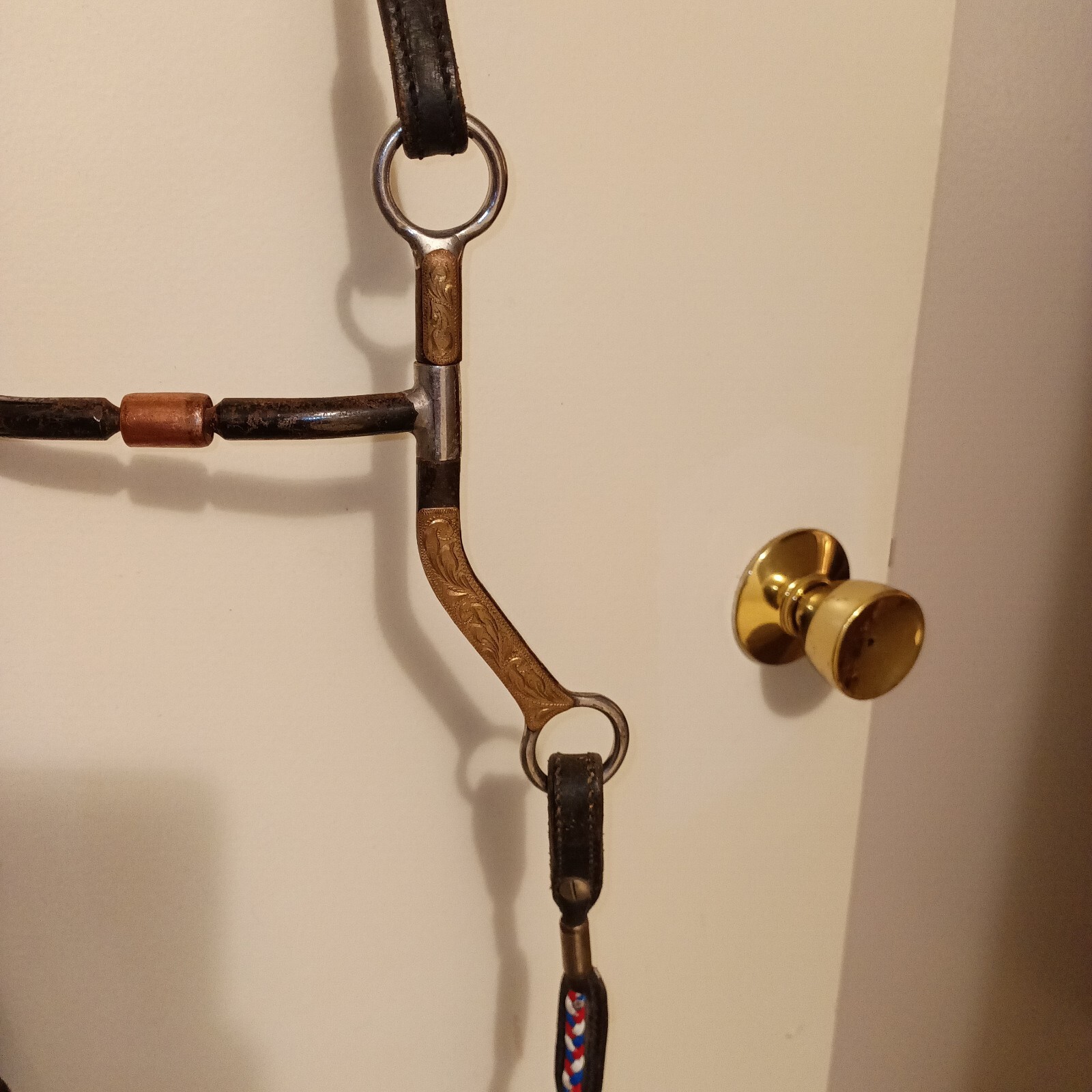 Vintage Horse Bit Bridle and Reins Custom Embroidery Metal Etched eBay