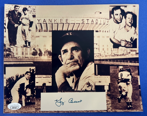 Yogi Berra Signed 8x10 Photo NY Yankees JSA CE77157 - Picture 2 of 4