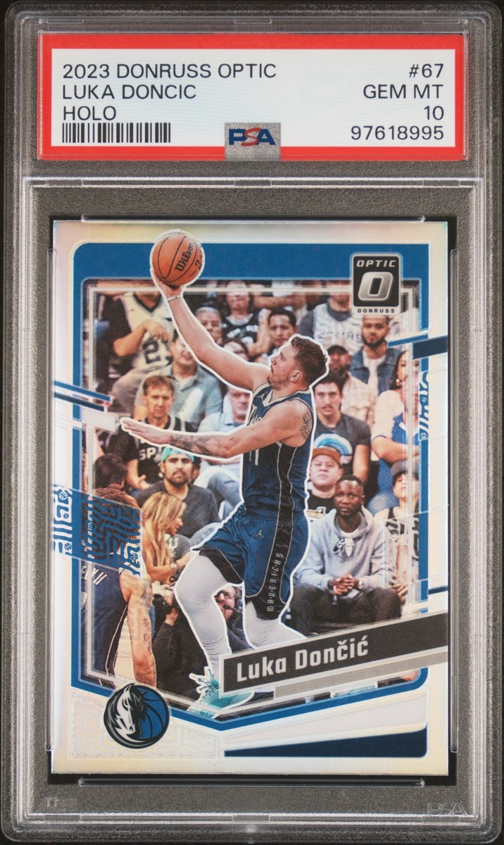 2023 Panini Donruss Optic #67 Luka Doncic Holo PSA 10 | eBay