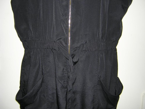 MISS TINA BY TINA KNOWLES JUMPSUIT STRAMPLER FLÜGELÄRMEL SCHWARZ GOLD GR. 18 NEU OHNE ETIKETT! - Bild 5 von 9