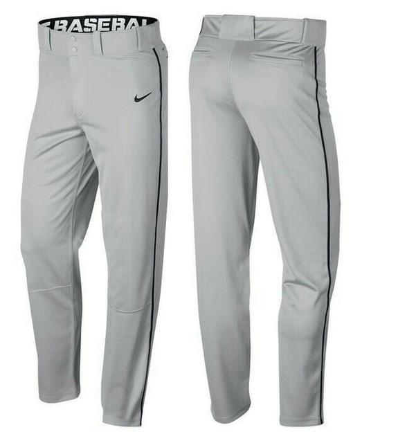 nike baseball pants black piping