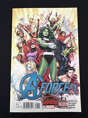 2015 Marvel Comics A-Force #1 Key 1st Appearance of A-Force & Singularity Cameo