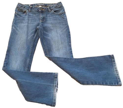 Jeans Bootcut Bleu Pour Fille Lands’ End - Taille 4 Ans, Neuf Avec étiquettes, Coton élastique