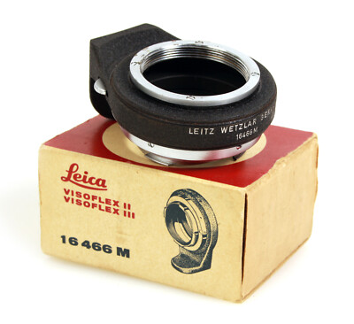 Leica:OUBIO(16466M) VISOFLEX用アダプターリング Leitz Adapter OUBIO – FLASHBACK CAMERA