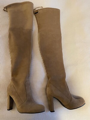 Buffalo Stiefel in Wildlederoptik Beige Größe 40