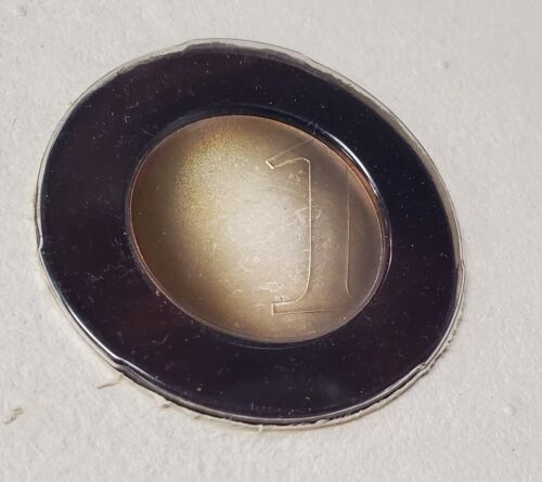 France 1 Franc Silver BU Matte 2001 Last French Franc KM# 1290 Goldish Patina - Picture 6 of 9