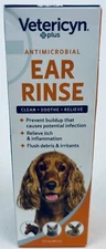 Vetericyn Plus Antimicrobial Ear Rinse 3 fl oz 89 ml EXP. DATE 01-06/2026