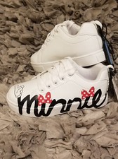Adorable Disney Minnie Mouse Casual Sneakers Kids/Girls Size 13 New With Tags