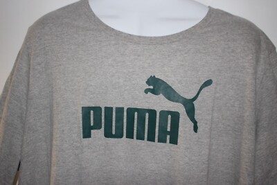 PUMA GREY S/S T-SHIRT SZ: 4XL 4X NWT | eBay