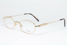 MATSUDA 10115 PG Original Vintage Eyeglasses Frame Shiny Gold Rare Steampunk TOP