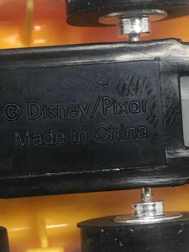 Disney Pixar Woody Friction Race Car Red/Yellow Plastic 1.5" Made in China - Picture 10 of 12