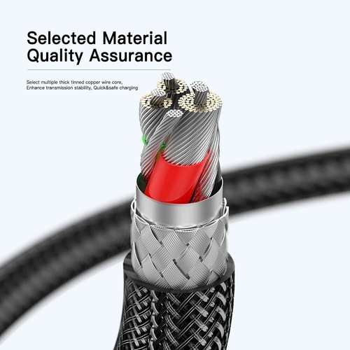 Essager 5A USB-C To USB C Cable PD 100W Fast Charging Charger Wire Cord - Picture 6 of 7