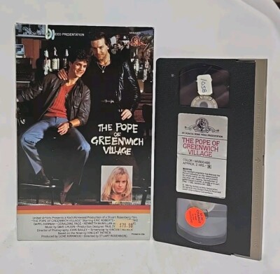 The Pope of Greenwich Village VHS Big Box An MGM/UA Home Video 
