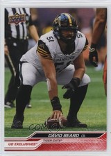 2024 Upper Deck CFL Exclusives 84/100 David Beard #23 uf7