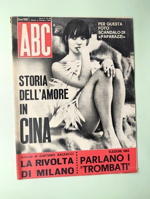 ABC 6 Dezember 1964 Ursula Andress Nell Dunn Elsa Martinelli Latina