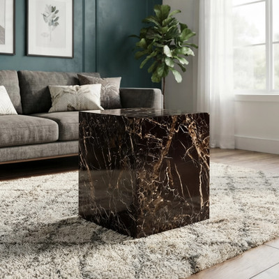 Red Rosso Levanto Marble Plinth   Luxury Natural Stone Art Display Pedestal